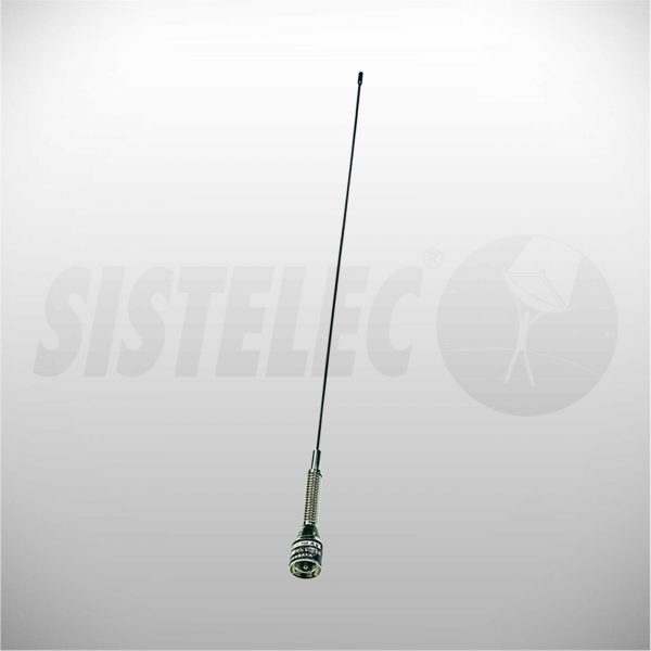 Antena para radio movil VHF 2.15dBi Conector BNC-Macho